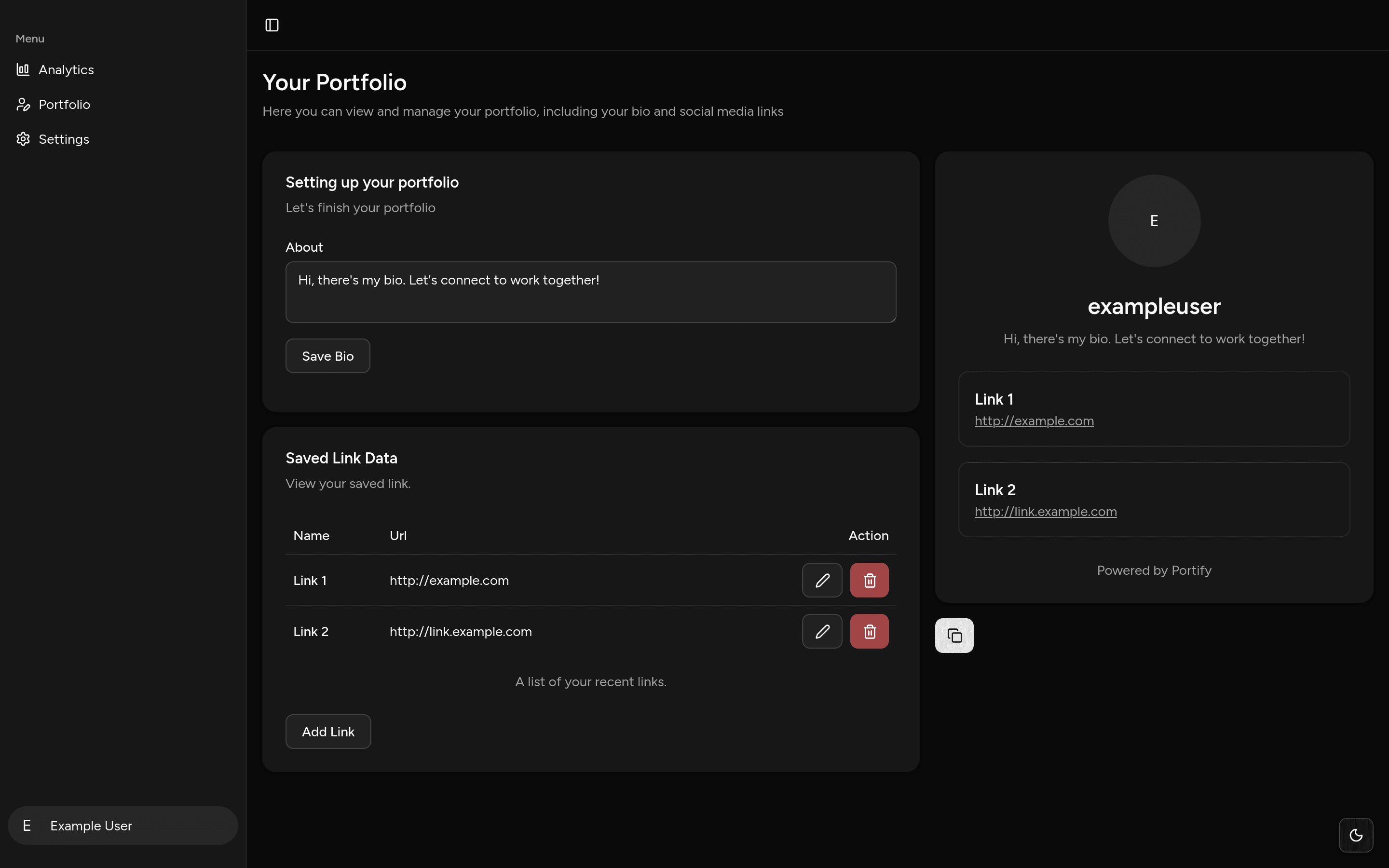 Easy link management